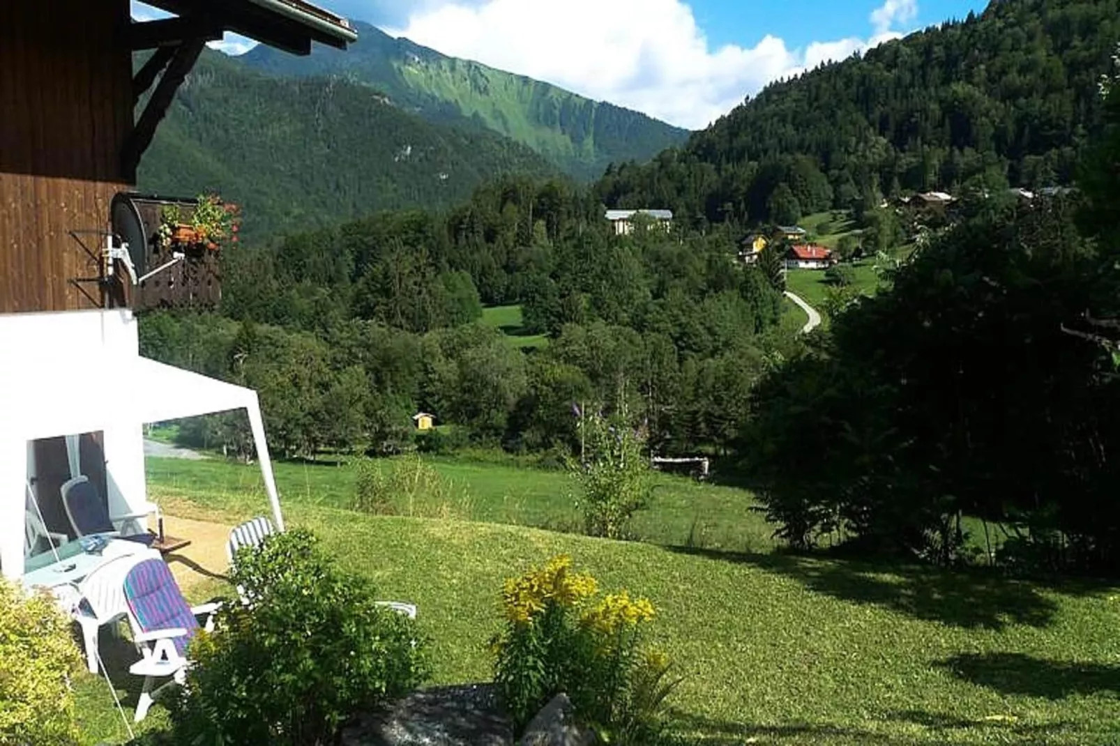 Chalets à Saint Jean d'Aulps-Terrasbalkon