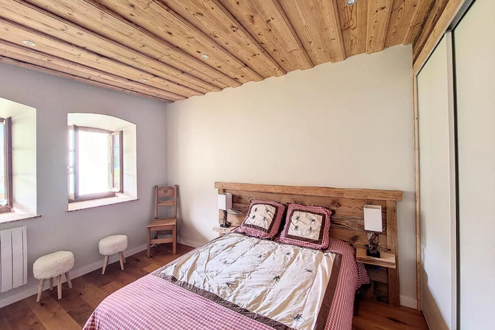 Appartements à Saint Jean d'Aulps-Slaapkamer