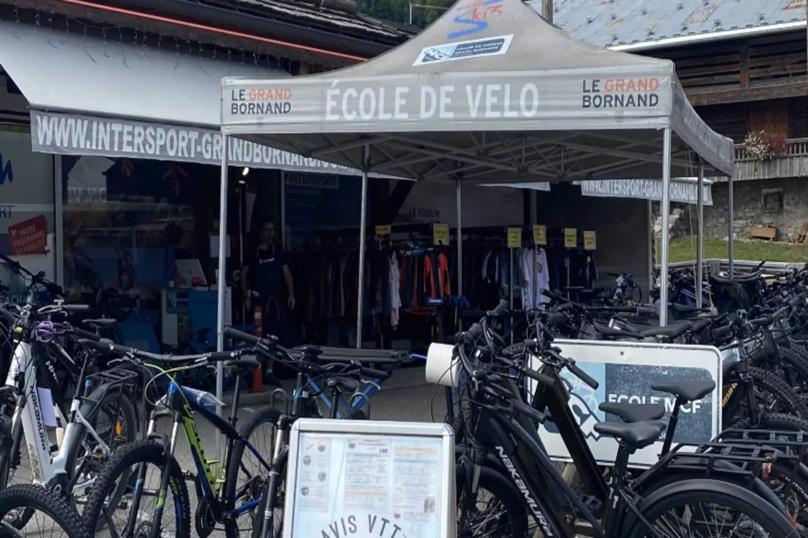 Résidence Danay-Gebieden zomer 5km