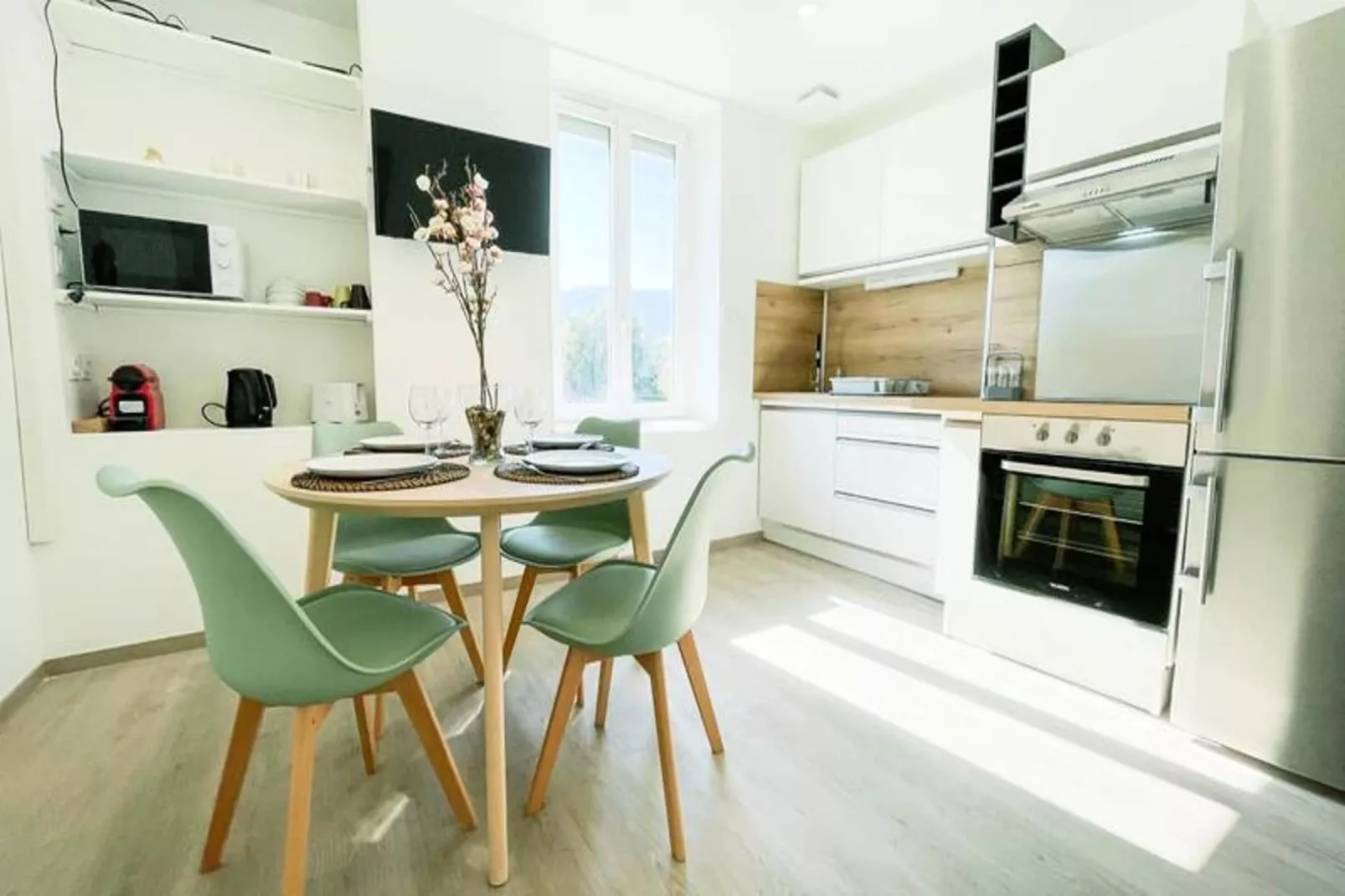 Le Duplex 🌞 Calme & R&eacute;nov&eacute;|-Keuken