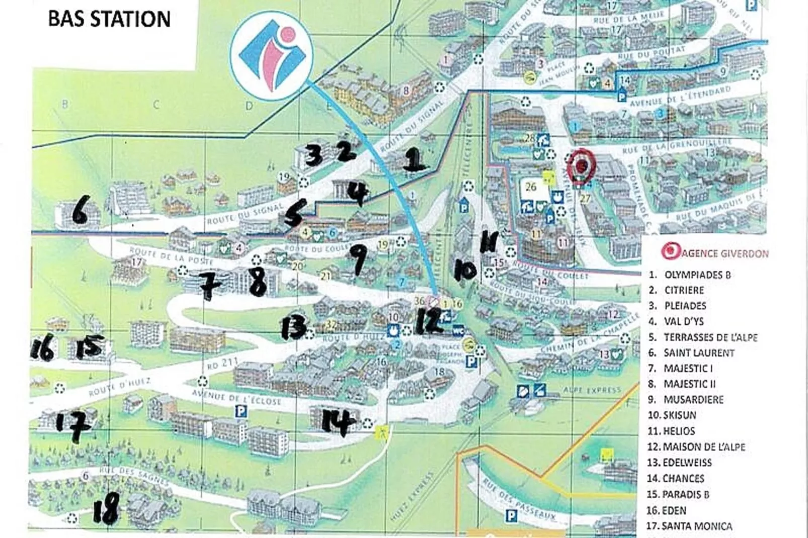 Résidence Musardiere-Sfeer