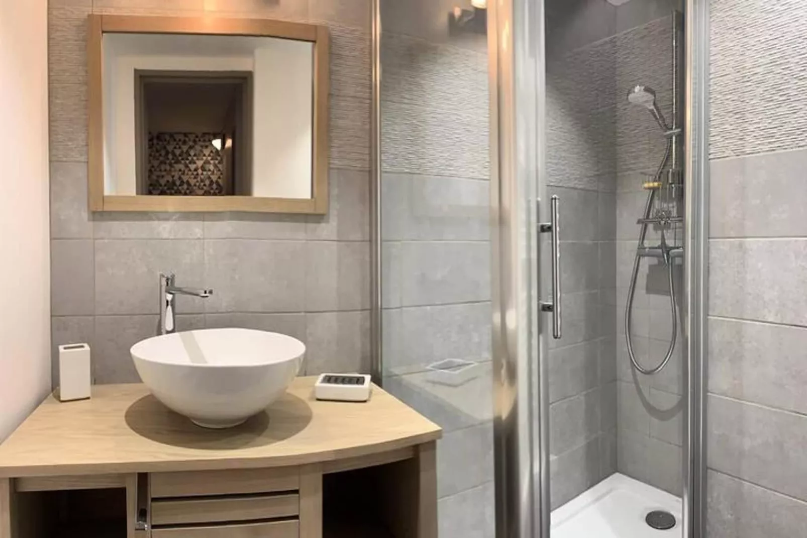 Résidence Vallee Blanche-Badkamer