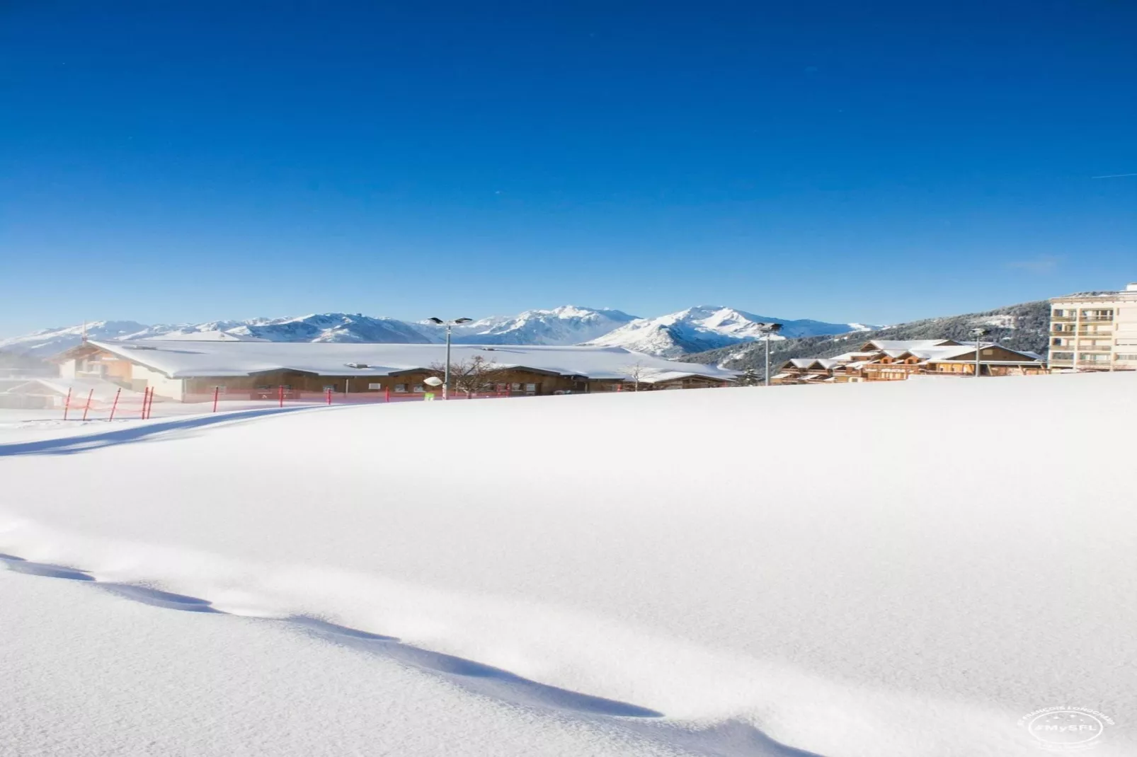 Chalet 3 - SAINT-FRANÇOIS-LONGCHAMP-Gebied winter 5km