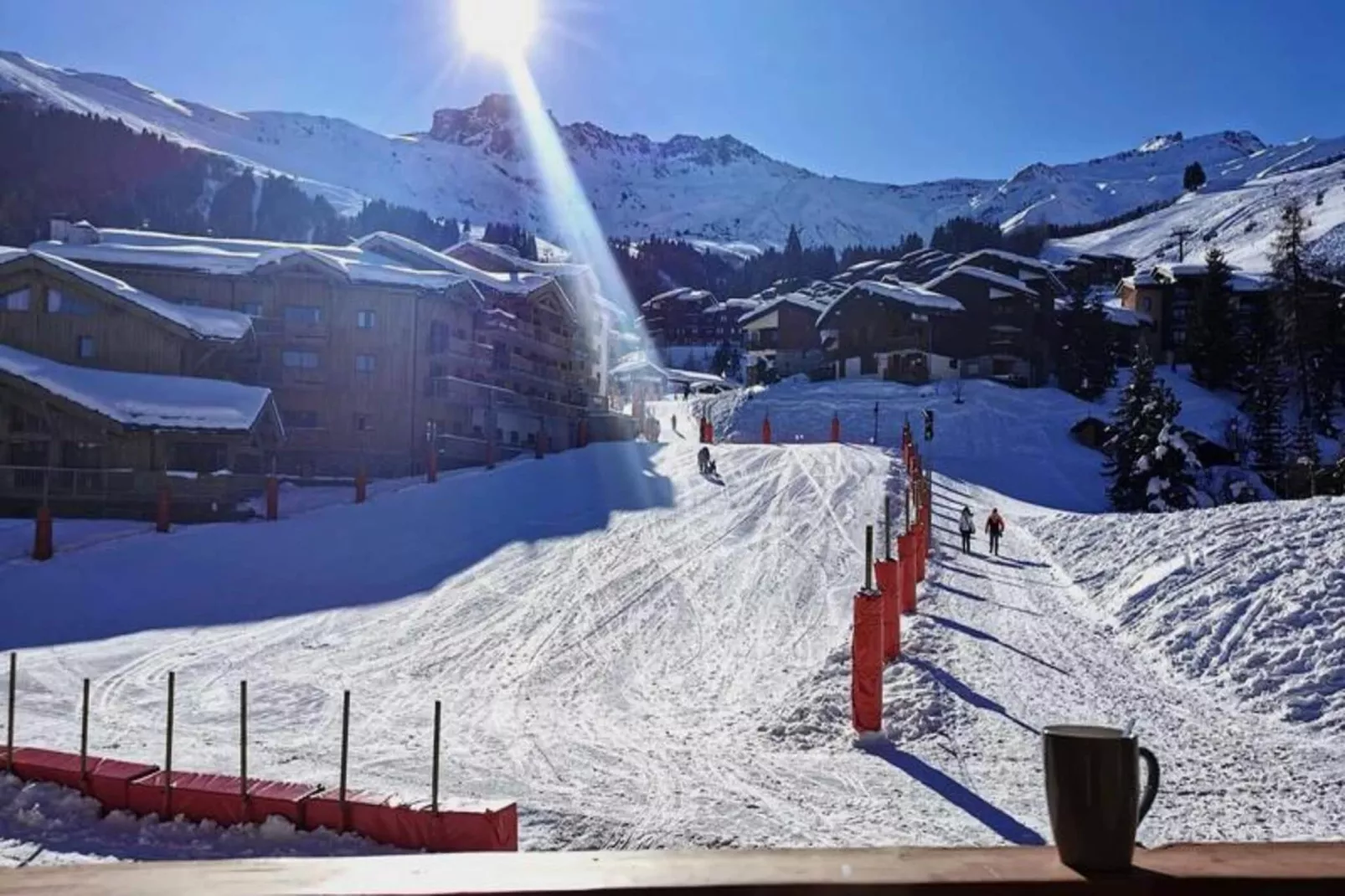 Résidence Valeriane - Uitzicht winter