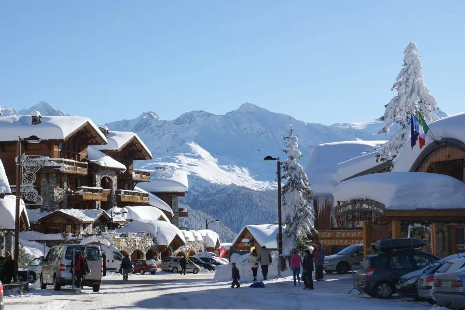 Résidence Bouquetins A-Gebied winter 5km