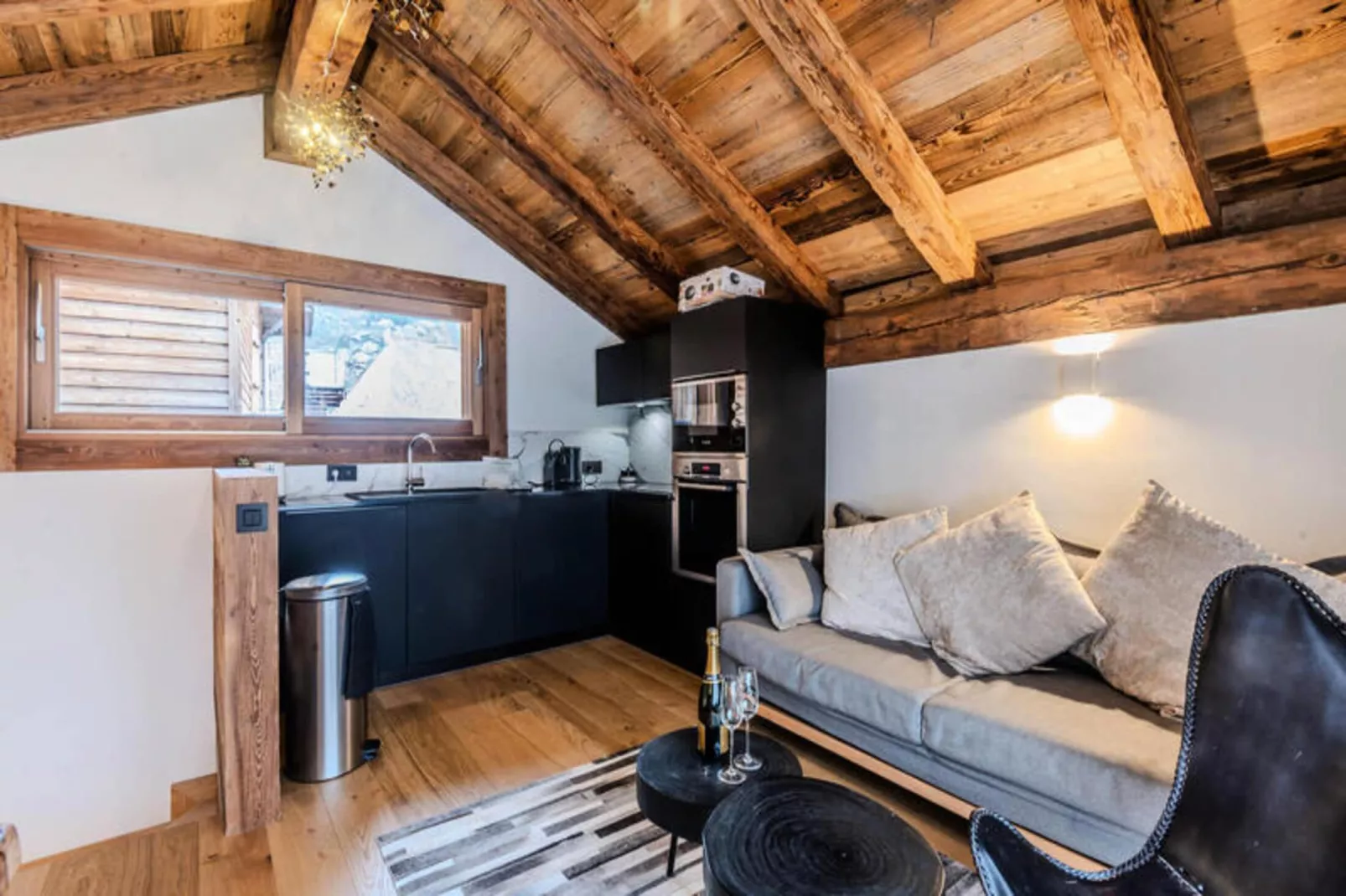 Résidence Mazot Bambi-Woonkamer