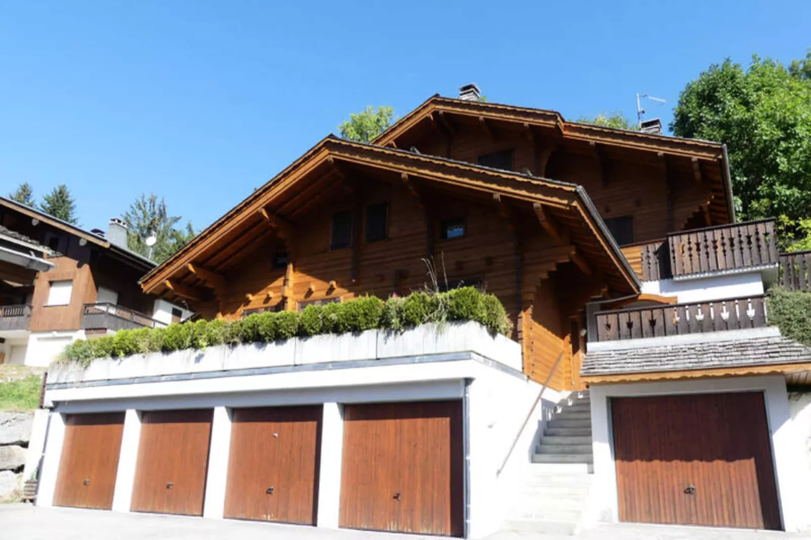 Chalets à La Clusaz-Buitenkant zomer