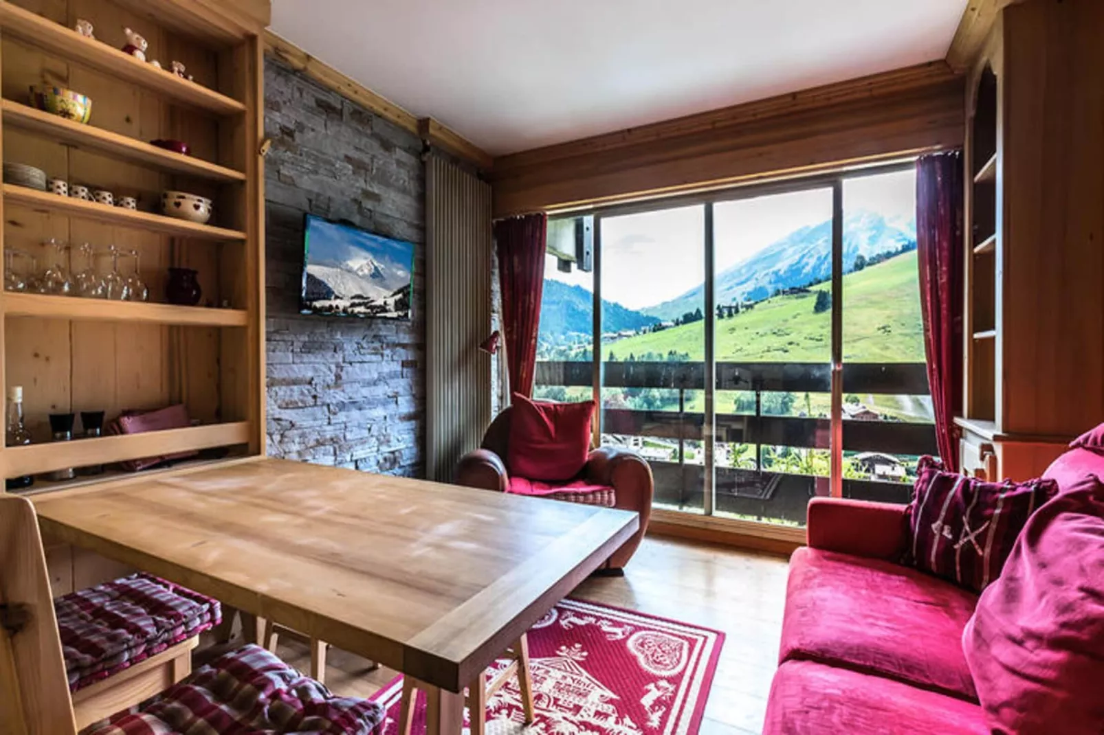 Résidence Aiguille Verte-Buitenkant zomer