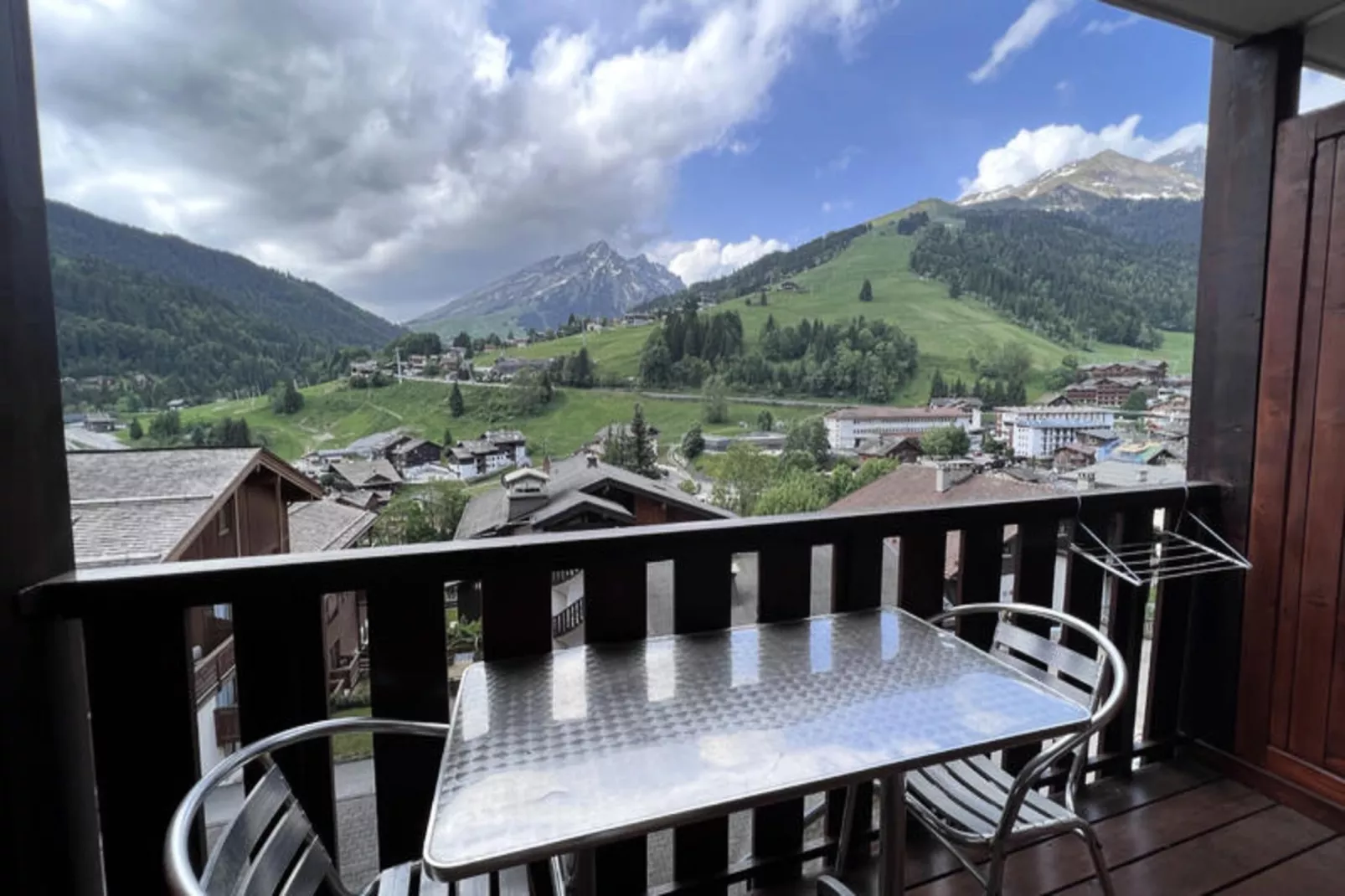 Studio à La Clusaz-Terrasbalkon