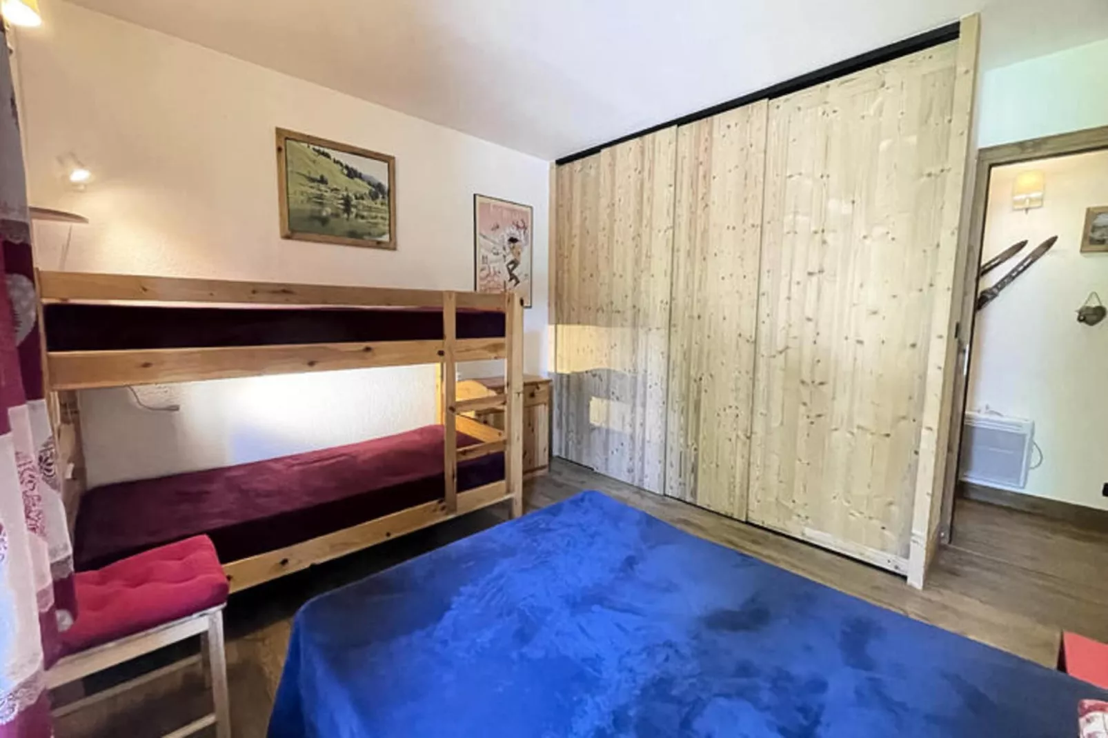 Appartements à La Clusaz-Slaapkamer