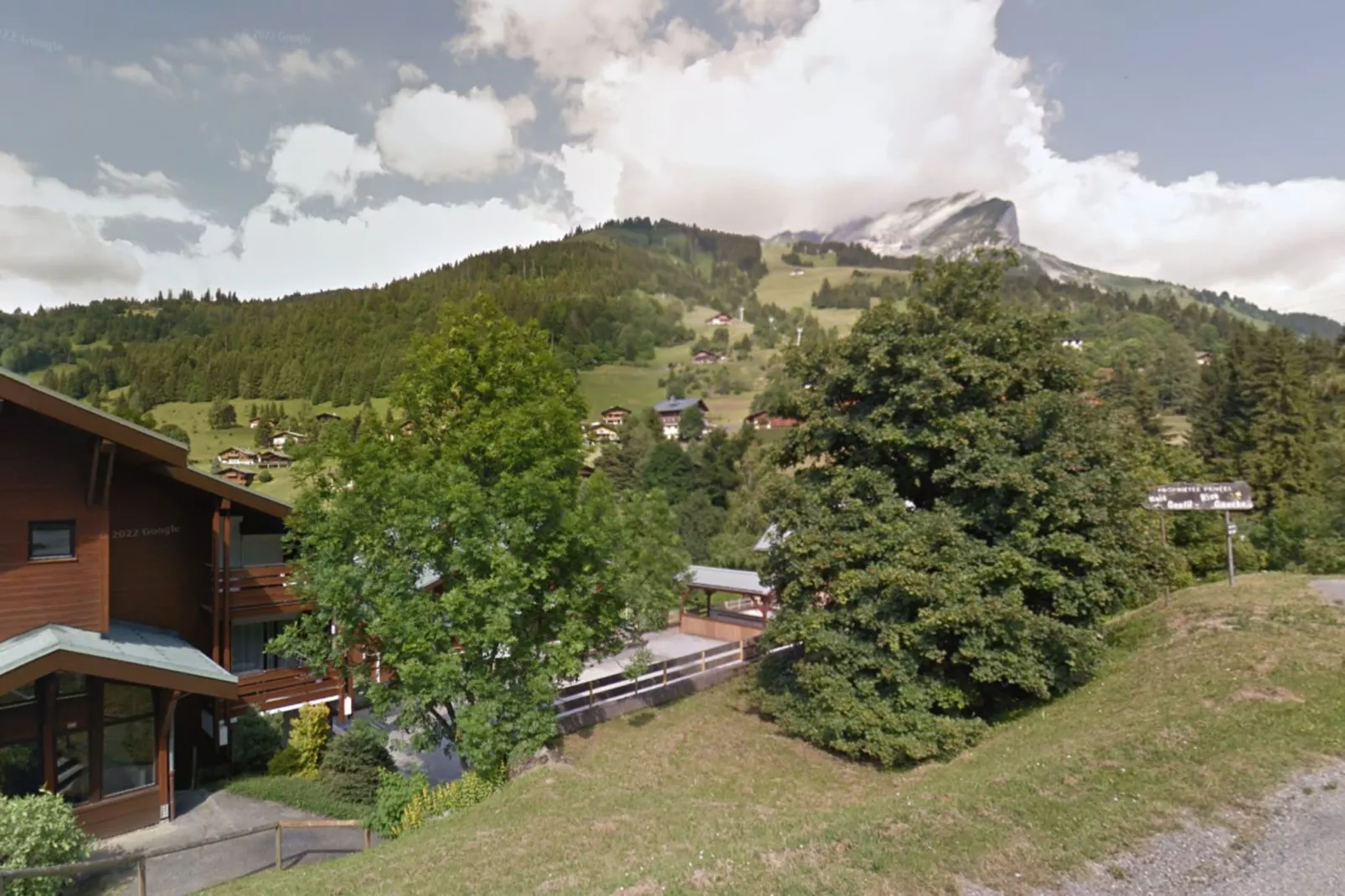 Résidence Le Bois Gentil-Gebieden zomer 1km