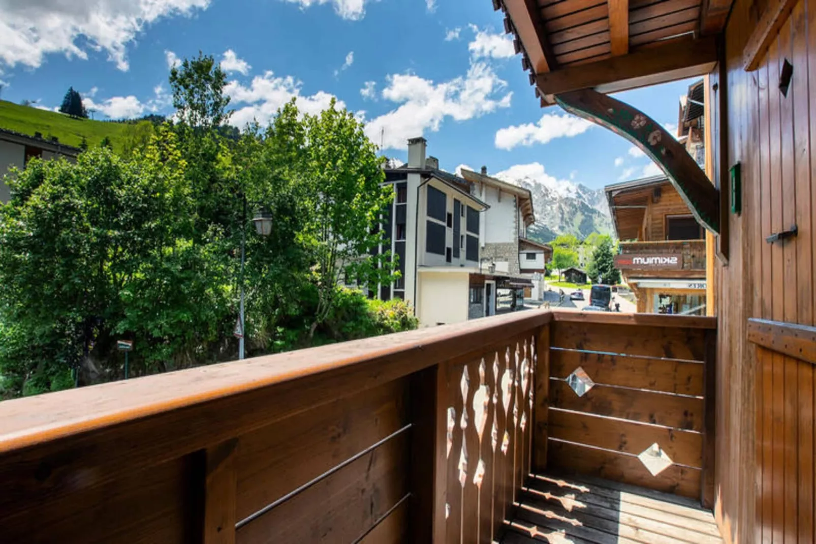 Résidence Coq De Bruyere-Uitzicht zomer