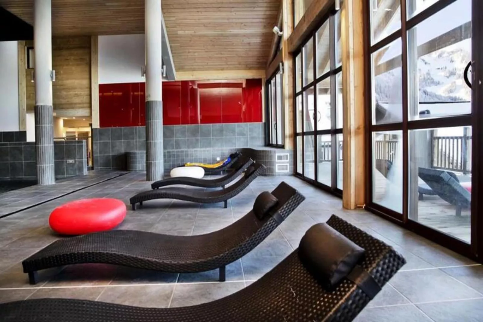 Résidence Prestige Odalys Les Fermes de Châtel-Terrasbalkon