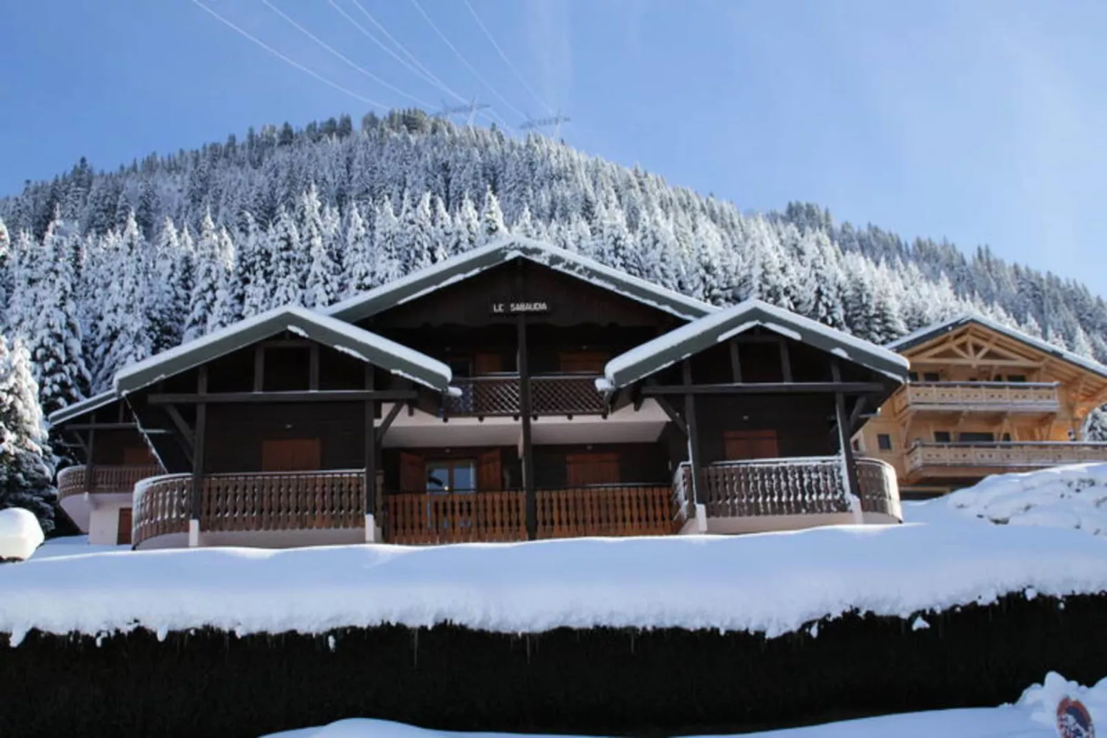 Résidence Sabaudia-Exterieur winter