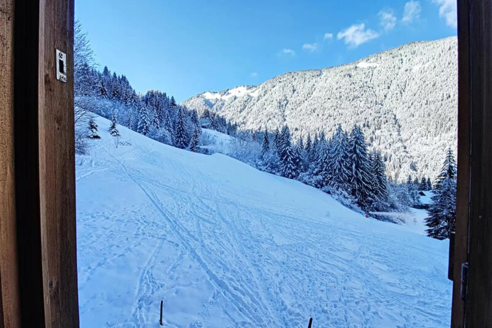 Appartements à Saint Jean d'Aulps-Uitzicht winter