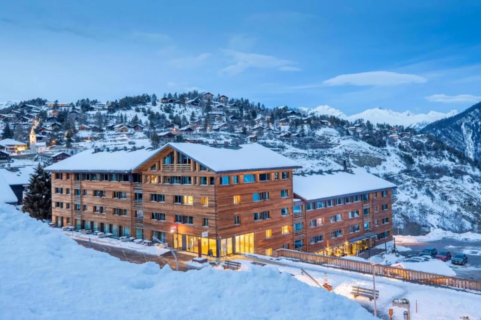 Résidence Odalys Le Buet**-Gebied winter 5km