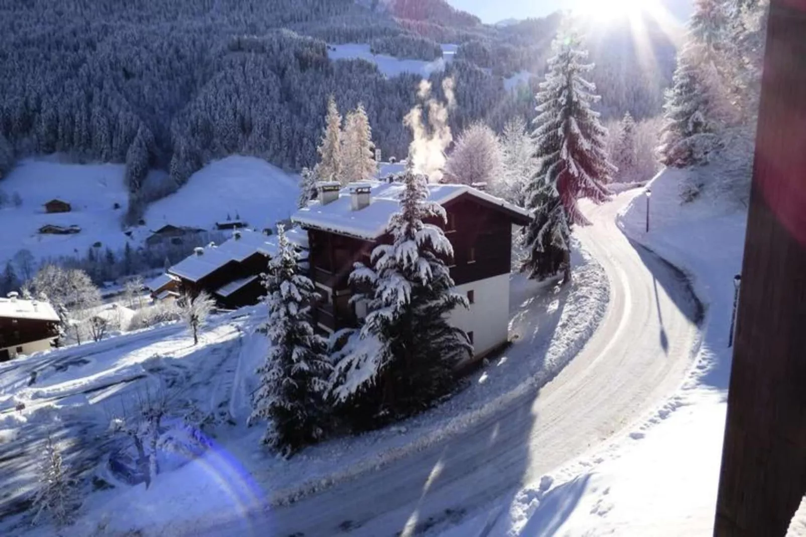 Résidence Millepertuis B-Uitzicht winter