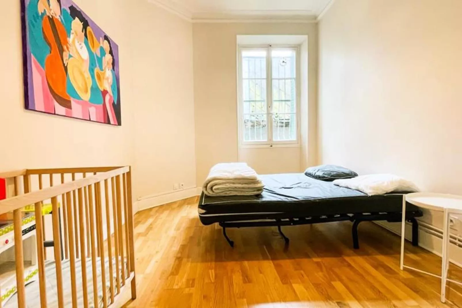 | Le Spacieux De La Gare ♟| Grand T4 Tout &eacute;quip&eacute; |gare De Grenoble-Slaapkamer