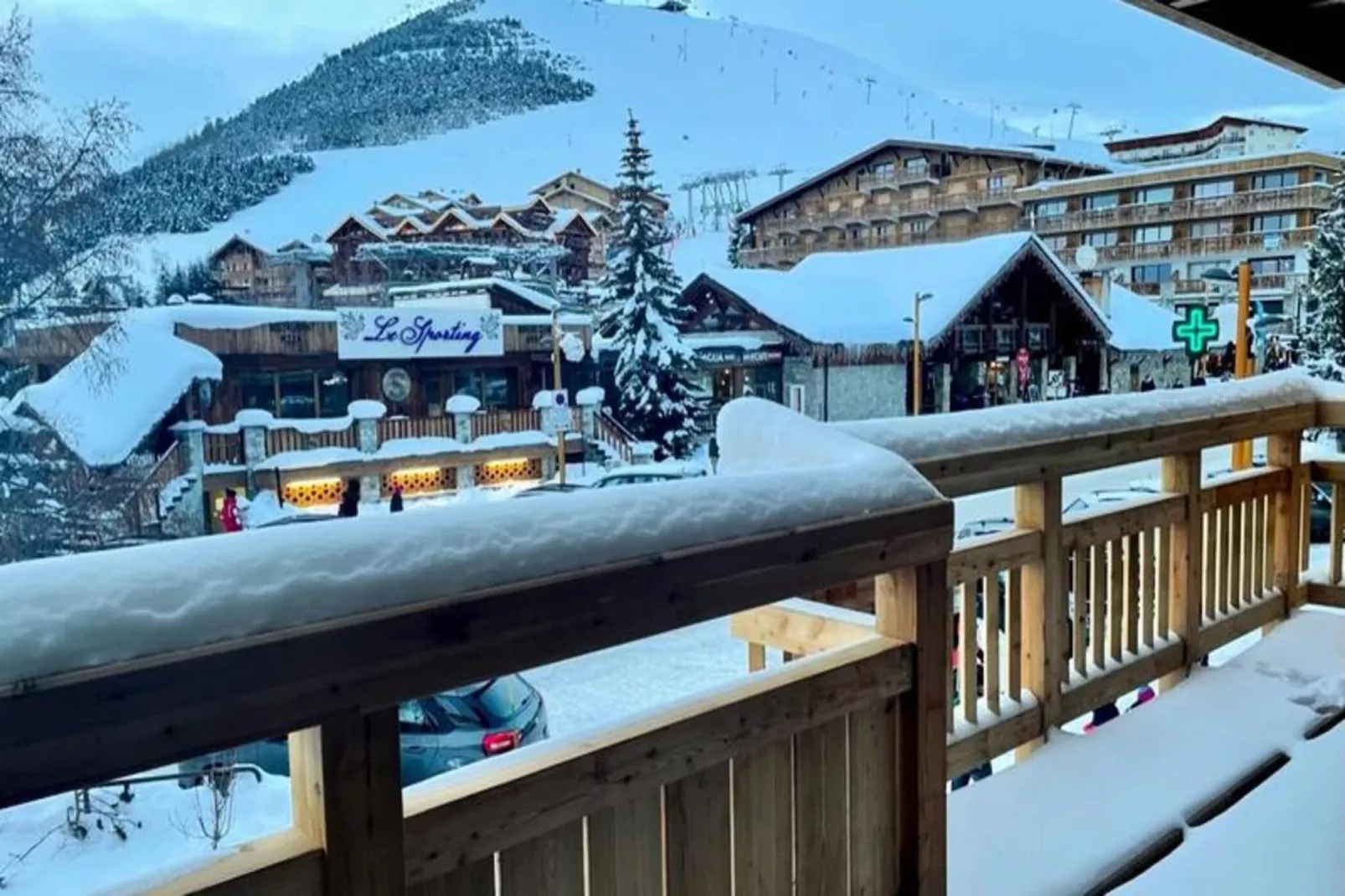 Résidence Res.de L'alpe - Terrasbalkon