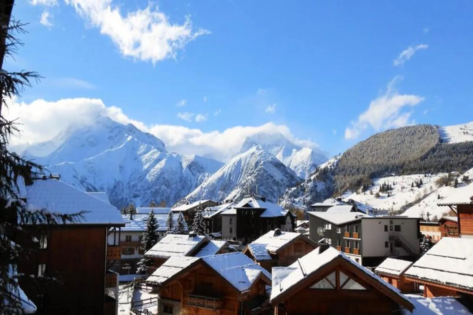 Résidence Rochail-Uitzicht winter