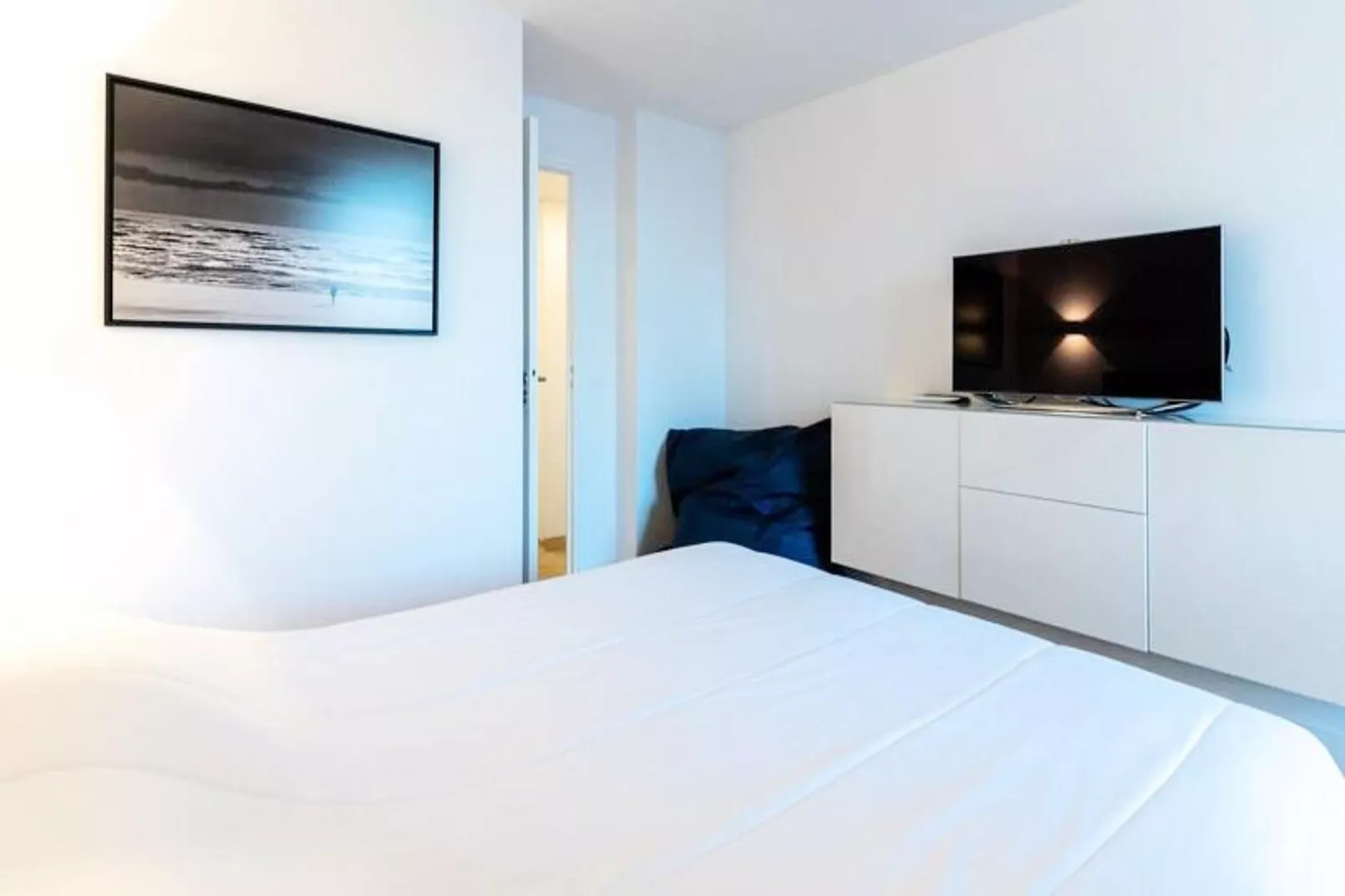 Résidence Sublime T2  Pour 4 Personnes, R&eacute;nov&eacute; Avec Piscine Tennis Parking Wifi-Slaapkamer