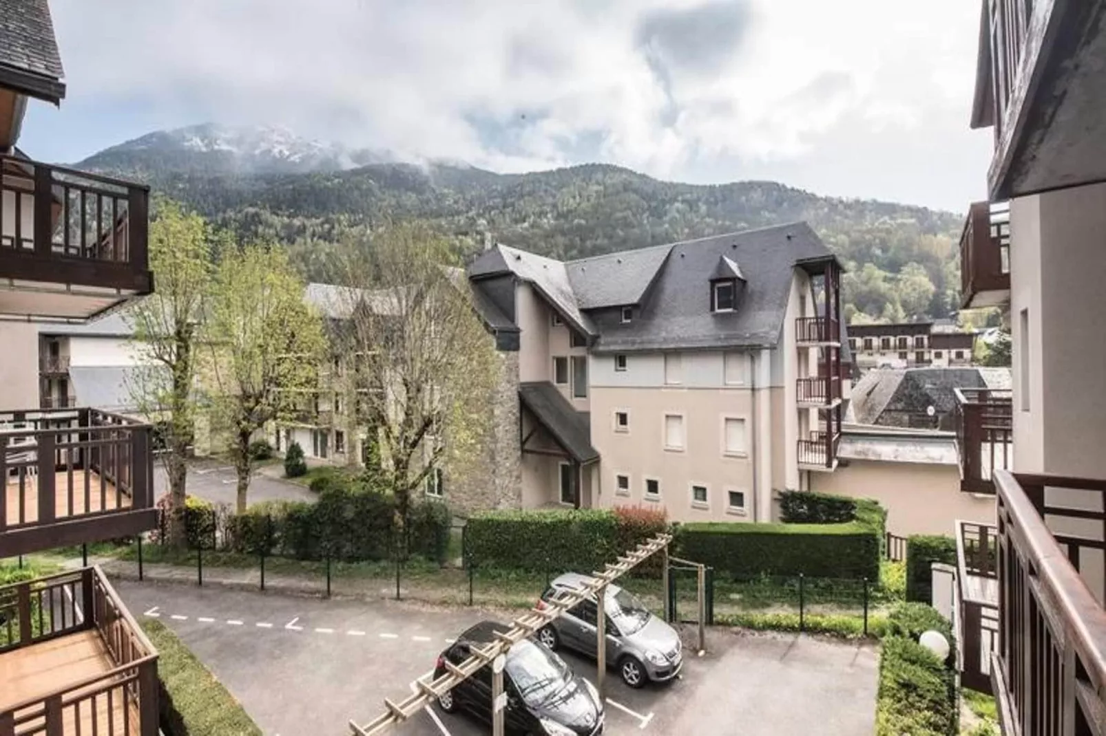 Résidence Ondines B/c - Uitzicht zomer