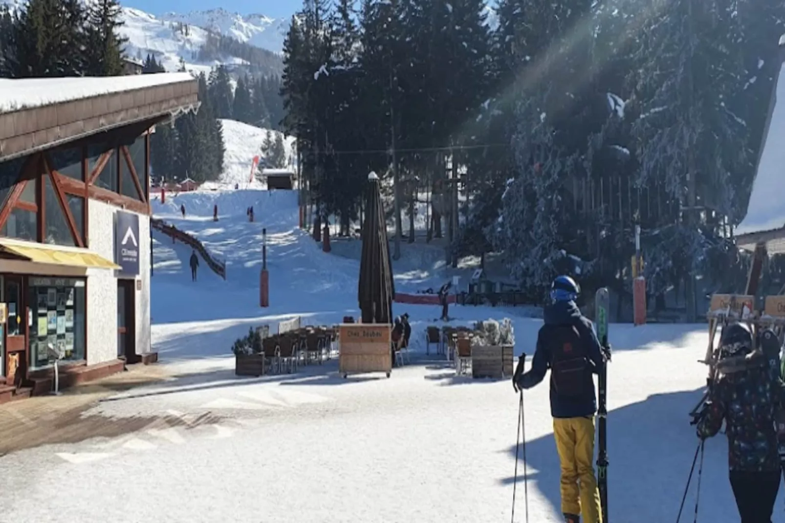Résidence Bouquetins A-Gebied winter 1km