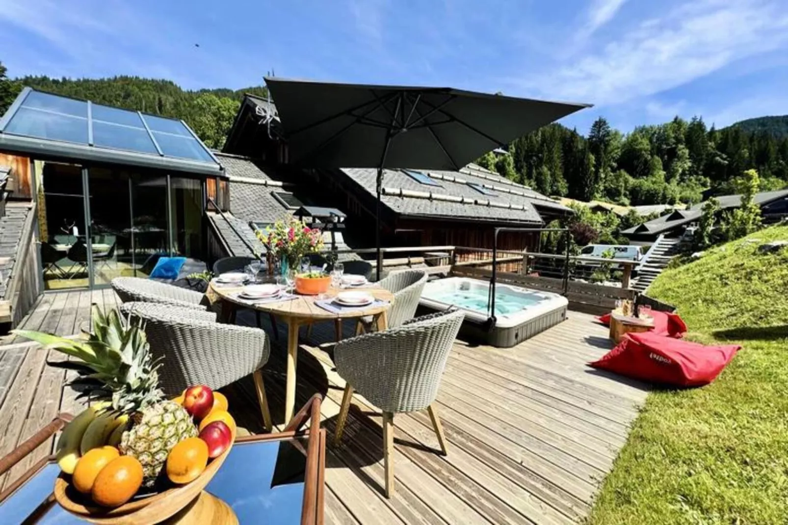 Résidence Isobel-Tuinen zomer