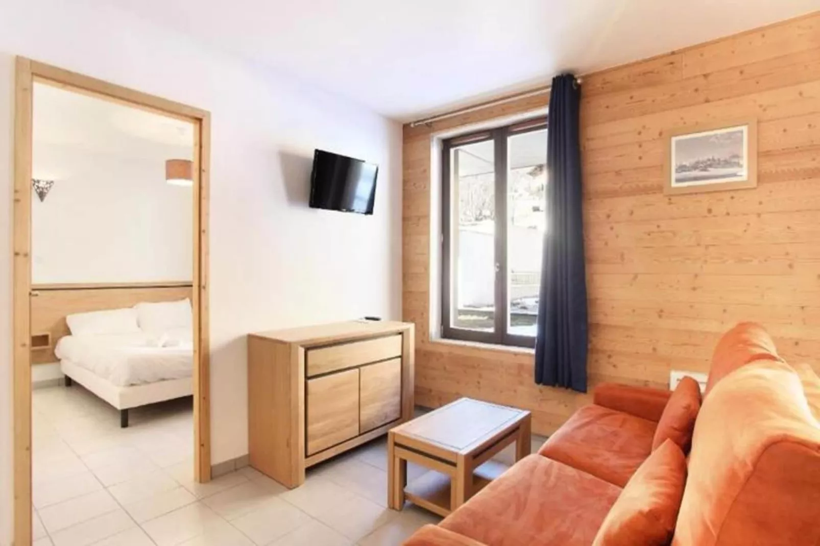 Résidence Prestige Odalys Mendi Alde****-Woonkamer