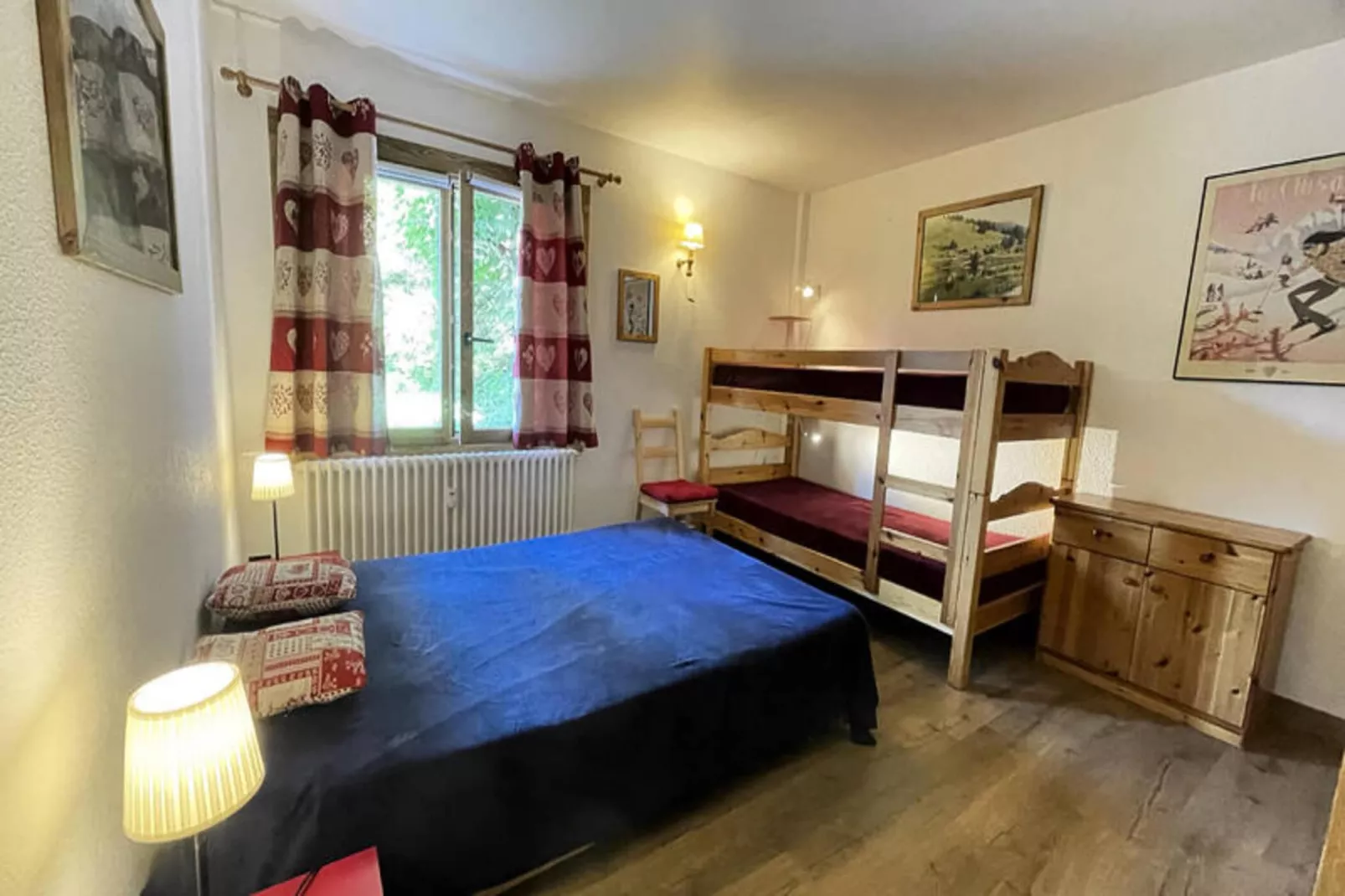 Appartements à La Clusaz-Slaapkamer