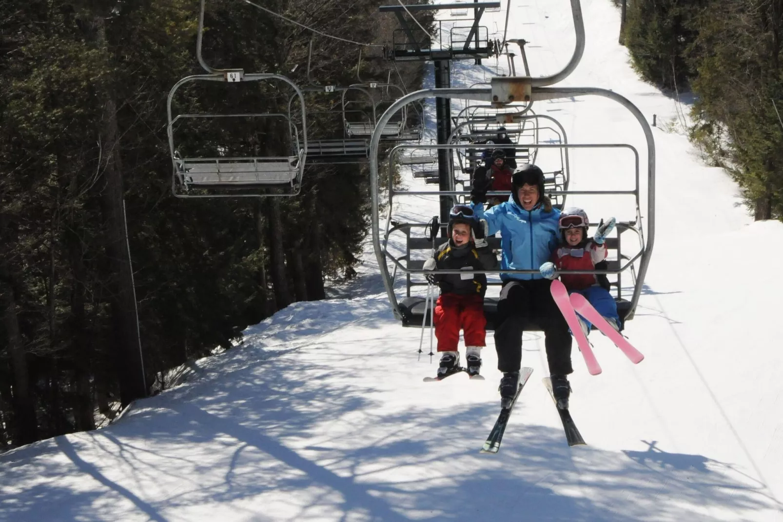 Résidence Les Myrtilles-Gebied winter 5km