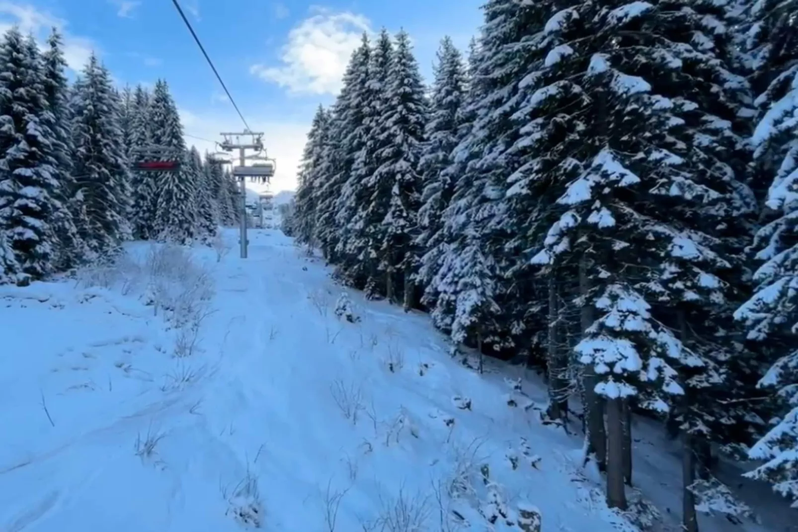 Résidence Le Corinna-Gebied winter 5km