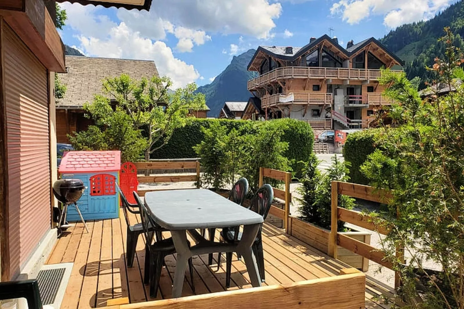 Appartements à Morzine-Terrasbalkon