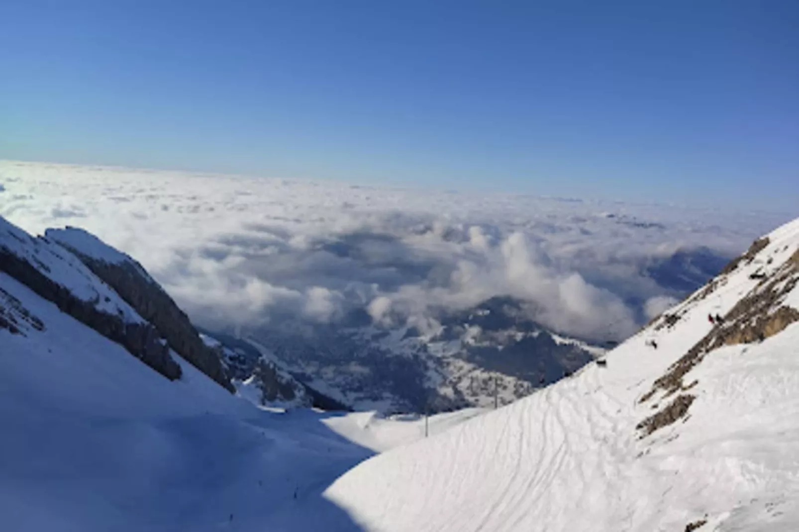 Résidence Les Ecrins-Gebied winter 5km
