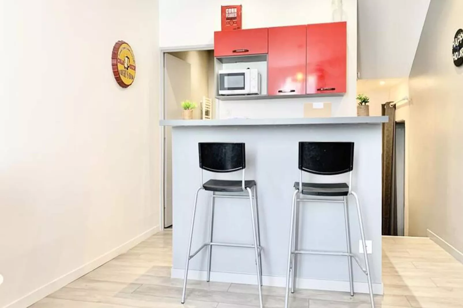 | Petit Paris 💋 | Studio Calme Tout &eacute;quip&eacute;-Keuken