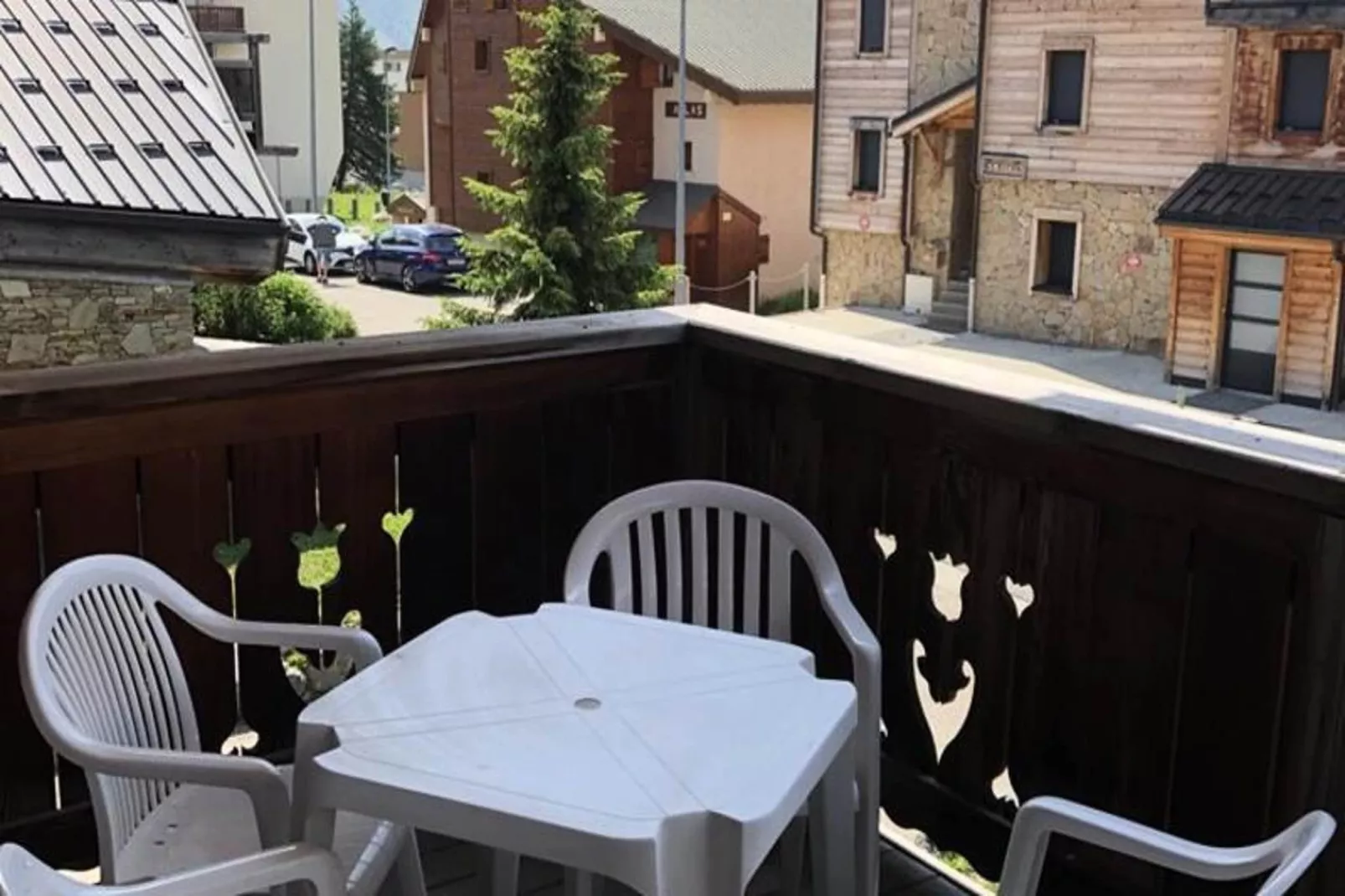 Chalet Alpina-Terrasbalkon