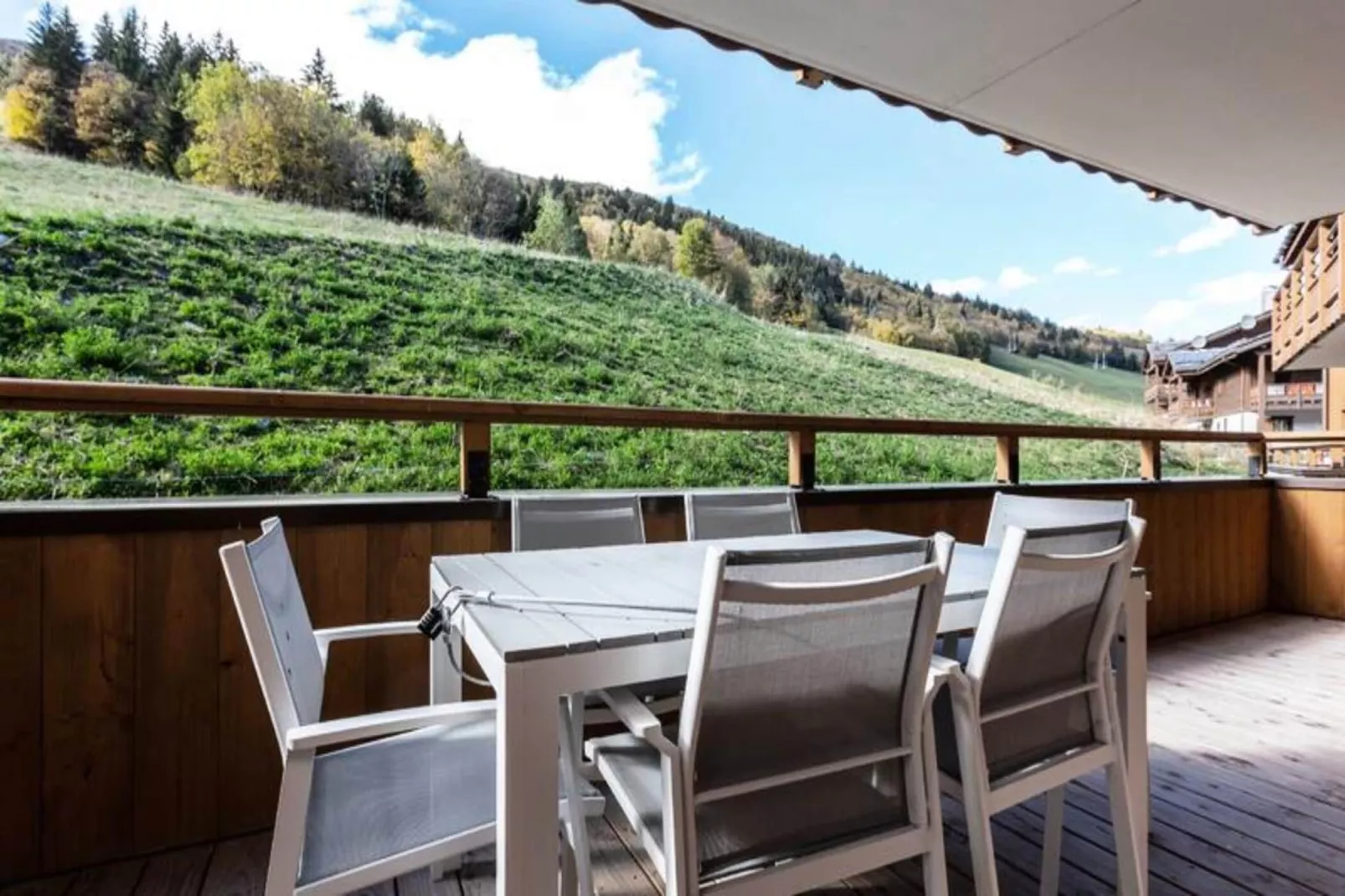 Résidence La Grange Aux Fees-Terrasbalkon