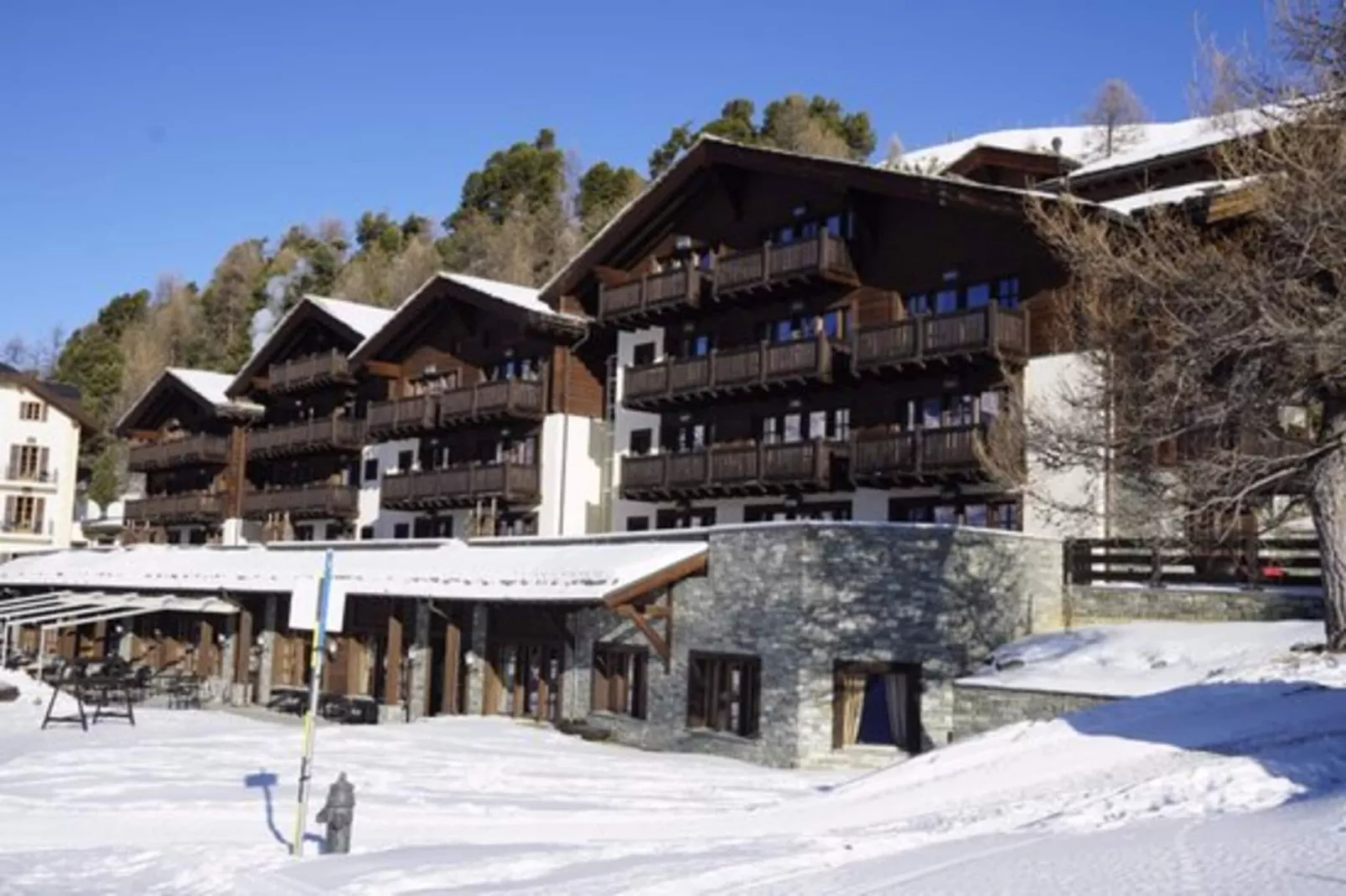 Résidence Les Balcons De Taren-Gebied winter 5km