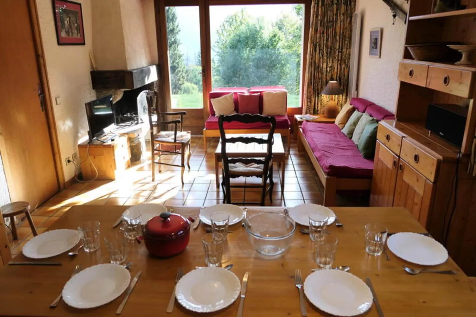 Résidence Les Planes-Buitenkant zomer