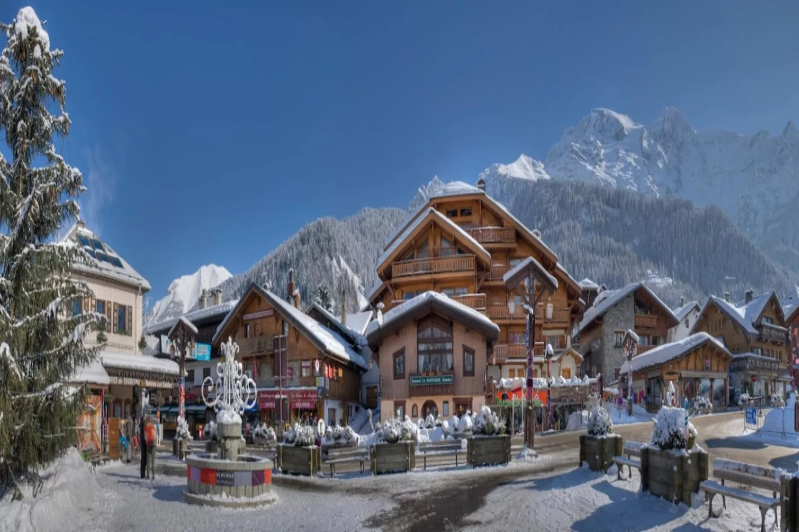 Résidence Bionnassay-Gebied winter 5km