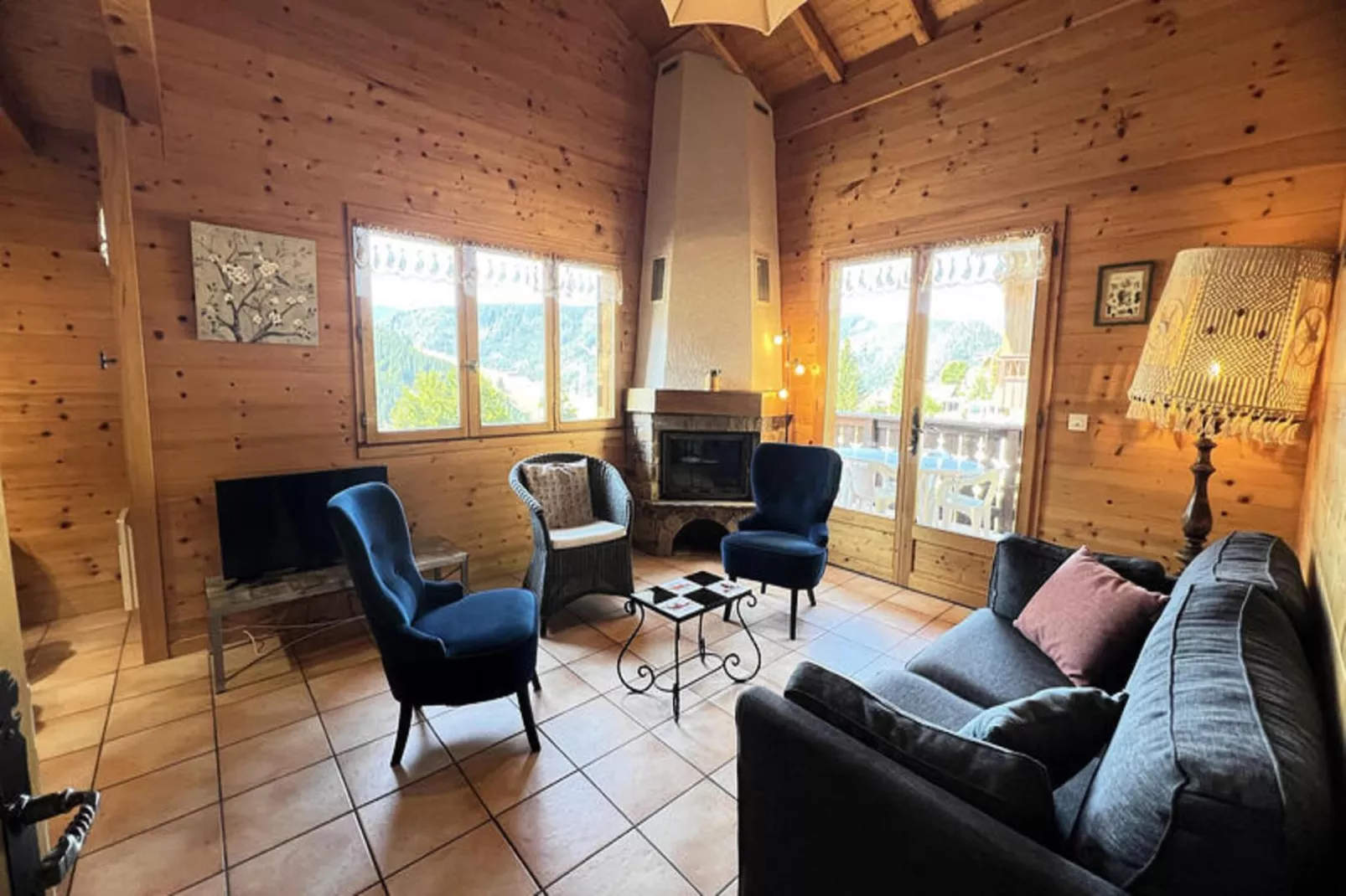 Chalets à La Clusaz-Buitenkant zomer