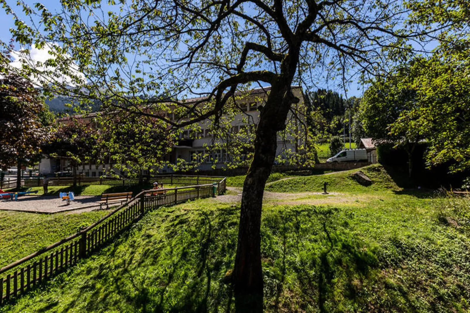 Résidence Paccaly-Tuinen zomer