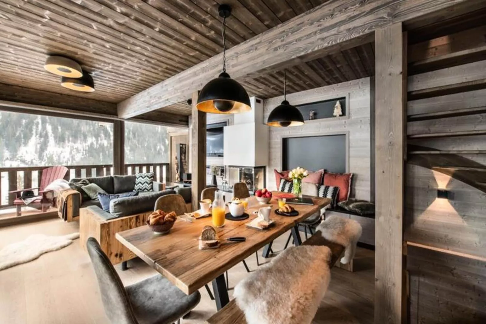 Chalet L'alpaga D-Exterieur winter