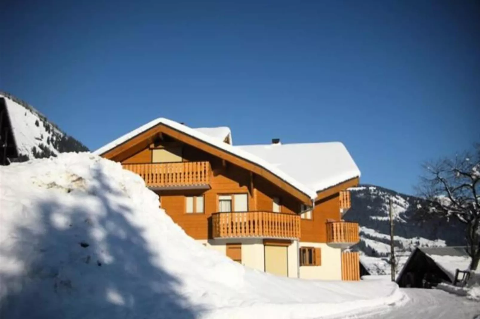 Résidence Les Balcons De Chatel-Exterieur winter