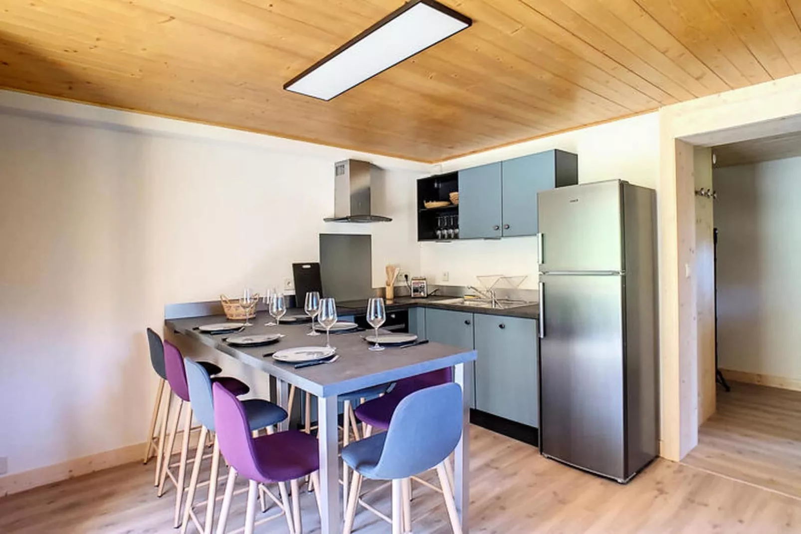 Appartements à Saint Jean d'Aulps-Eetkamer