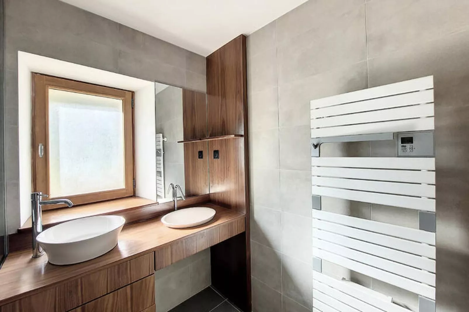 Appartements à Saint Jean d'Aulps-Badkamer