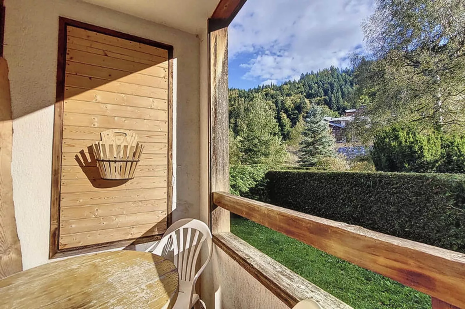 Studio à Saint Jean d'Aulps-Terrasbalkon