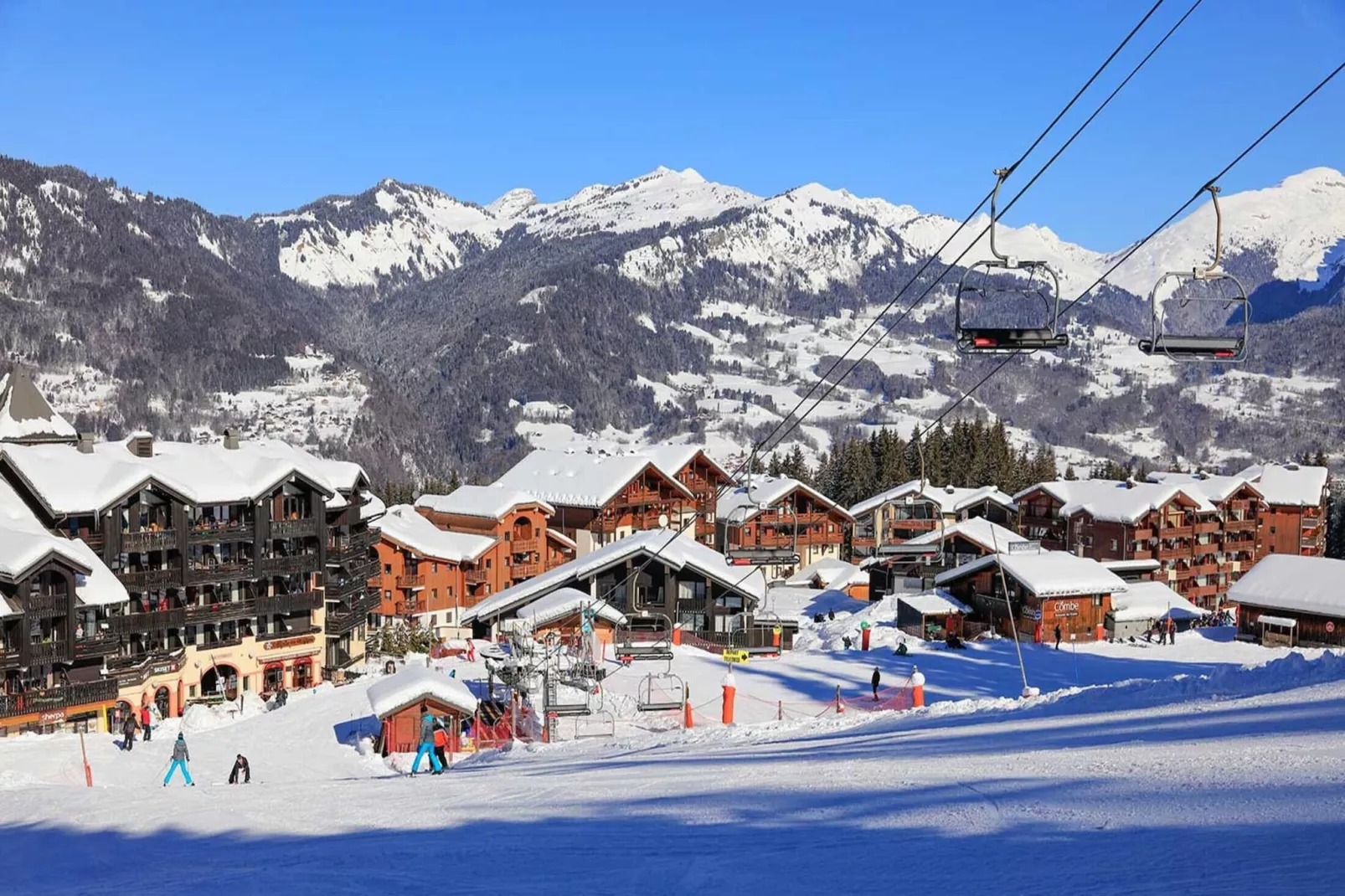 Chalet Bonfils-Gebied winter 20km