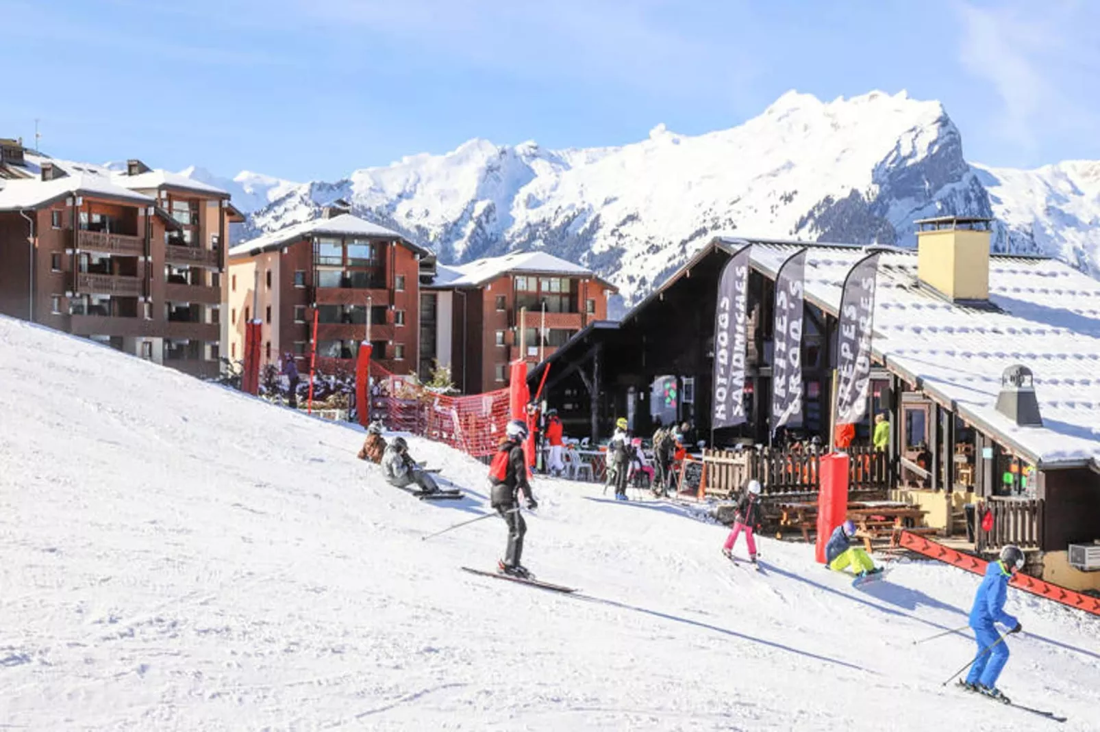 Résidence Refuge De L'alpage Bat F-Gebied winter 5km