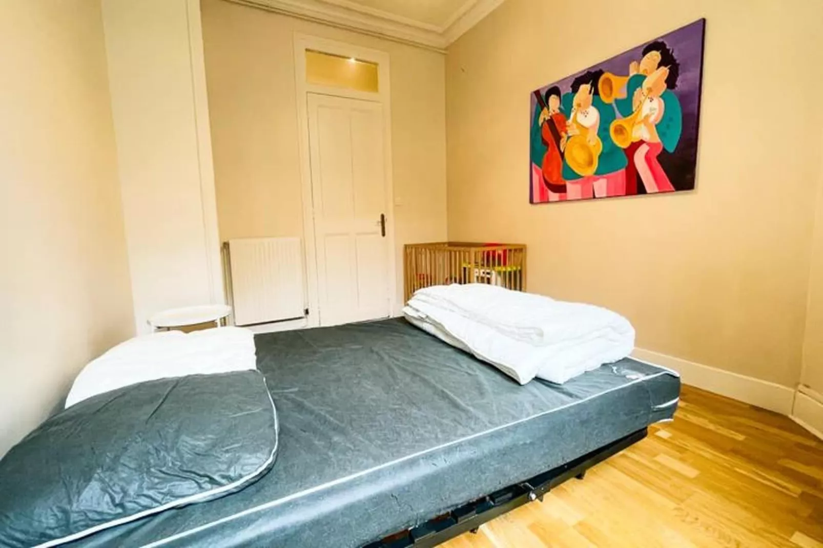 | Le Spacieux De La Gare ♟| Grand T4 Tout &eacute;quip&eacute; |gare De Grenoble-Slaapkamer